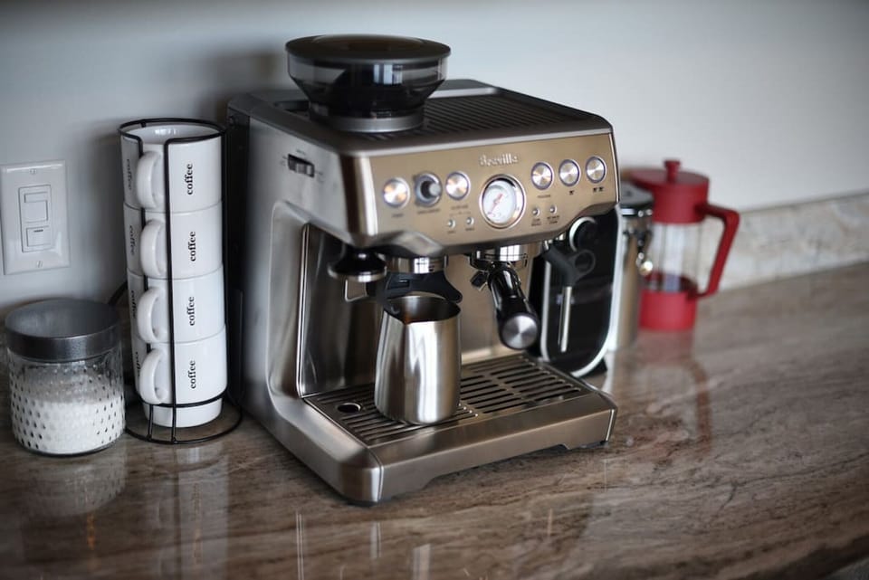 Start your day with espresso.