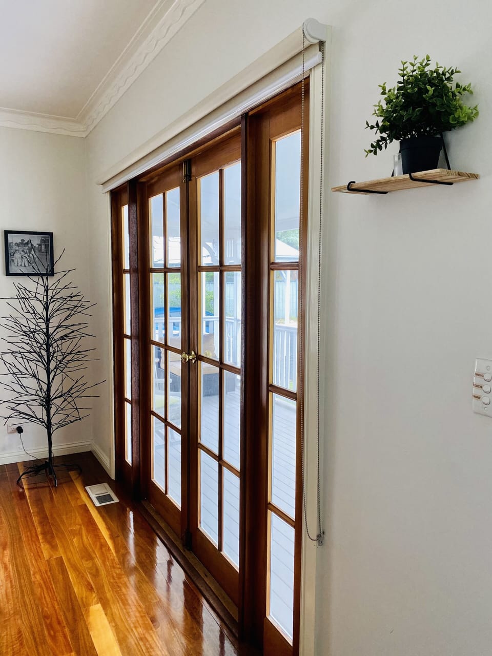 The dining room views