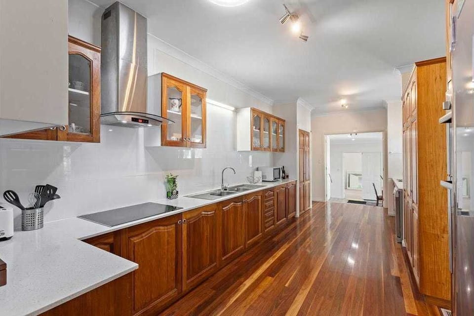 The grand kitchen, perfect for entertaining 