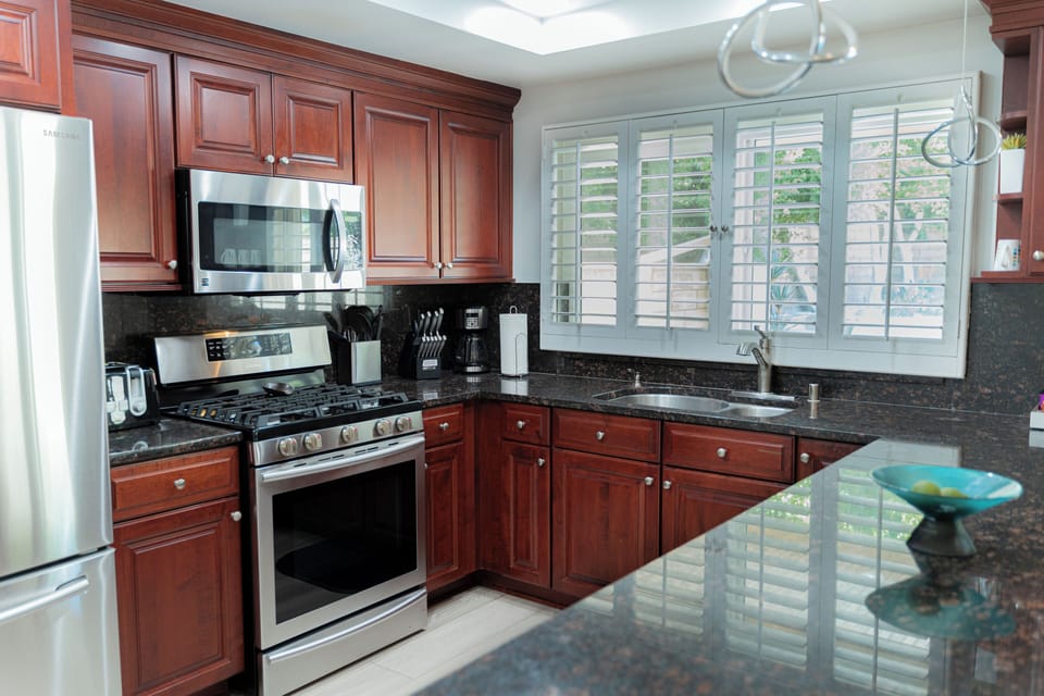 Well-Stacked Bright Kitchen