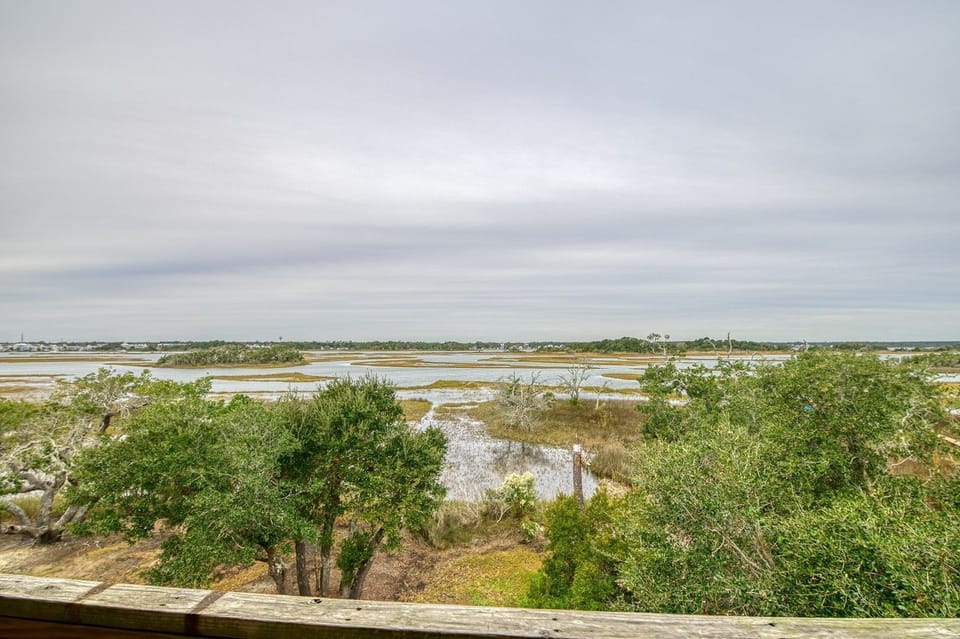 Level 2-Private Covered Deck with Sunset Views