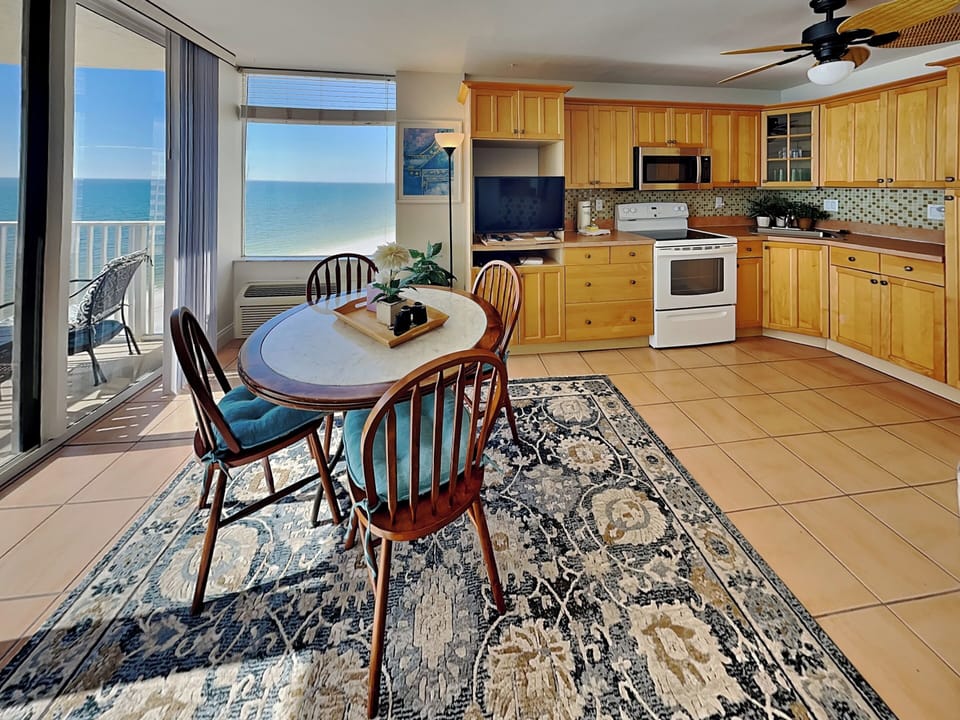 Dining + Kitchen Area