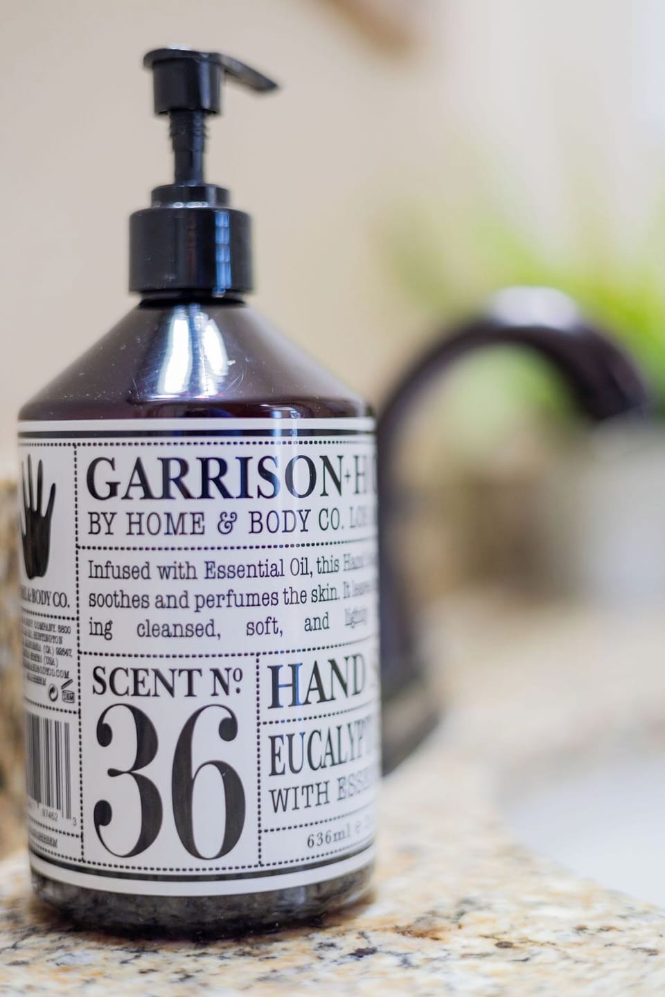 Handsoaps and toiletries provided in all bathrooms