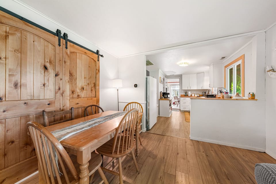 Cozy dining area and breakfast nook — perfect for shared meals and time together