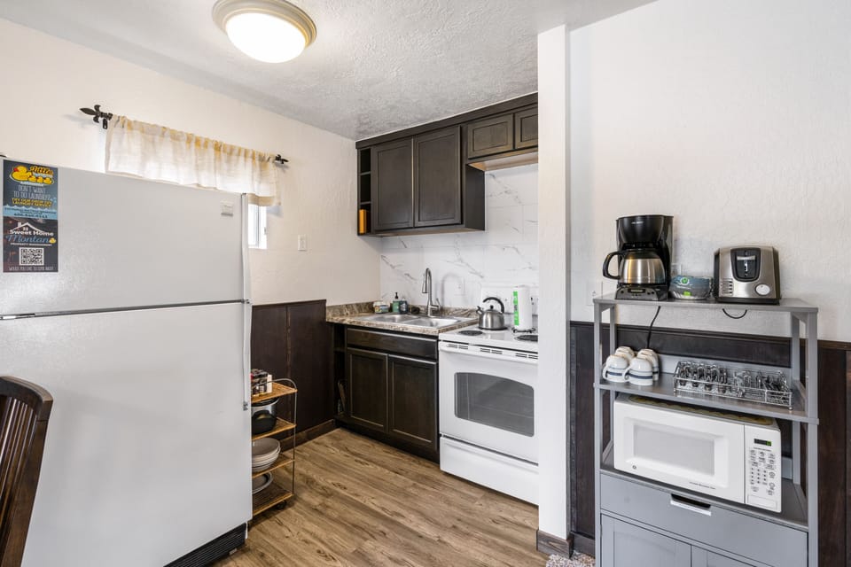 View of kitchen