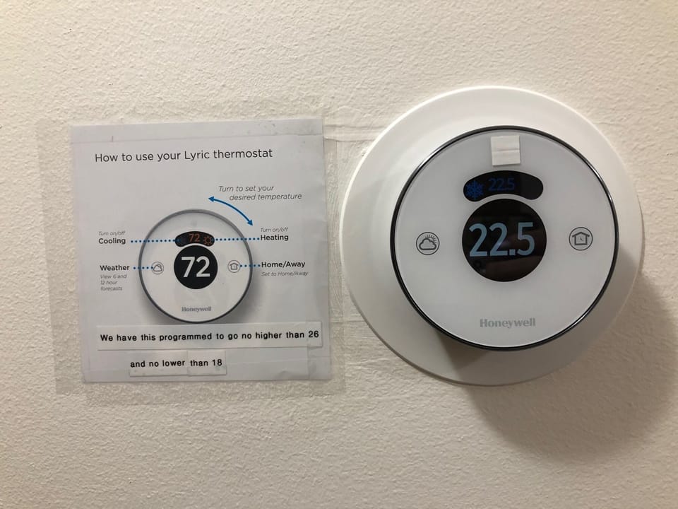 We installed a brand new Honeywell thermostat & new heat pump