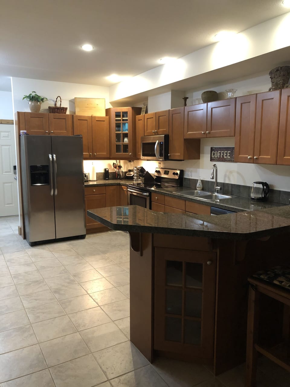 Our large, spacious kitchen
