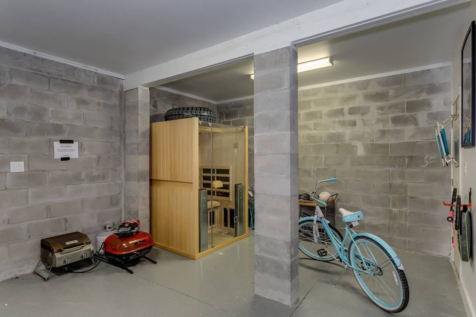 There are bikes, grills and even a sauna for you to enjoy during your stay!