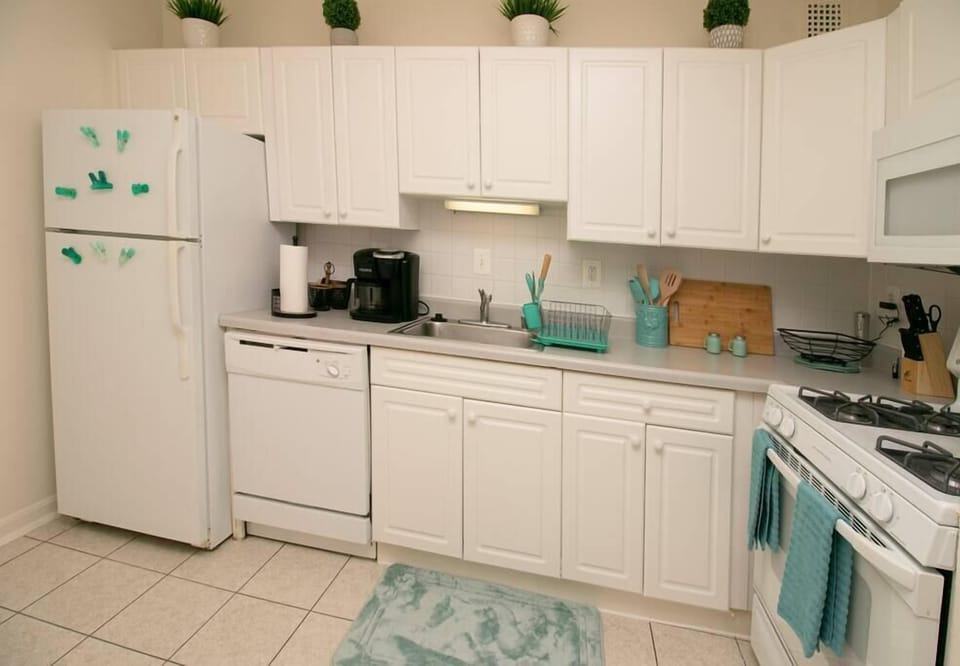 Cook in a fully equipped spacious kitchen.