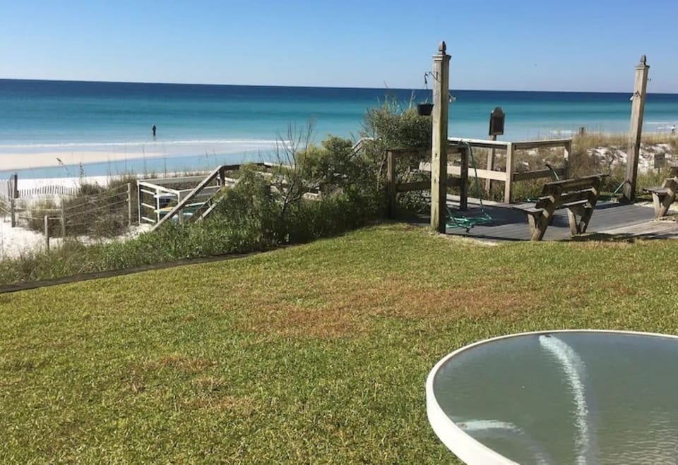 Unit  view to beach access