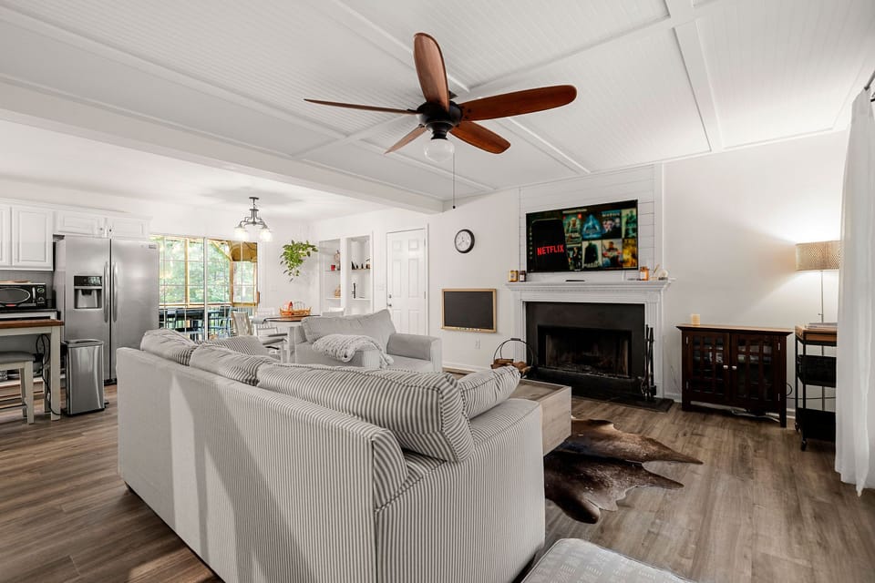 Living Room with sleeper couch