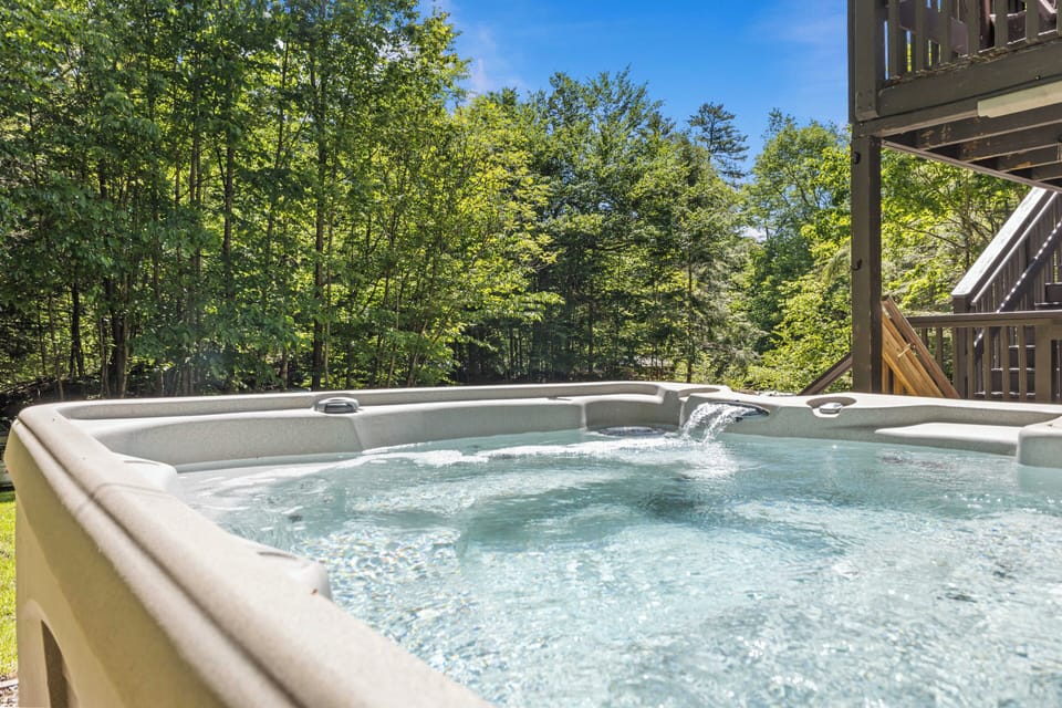Relaxing Hot Tub