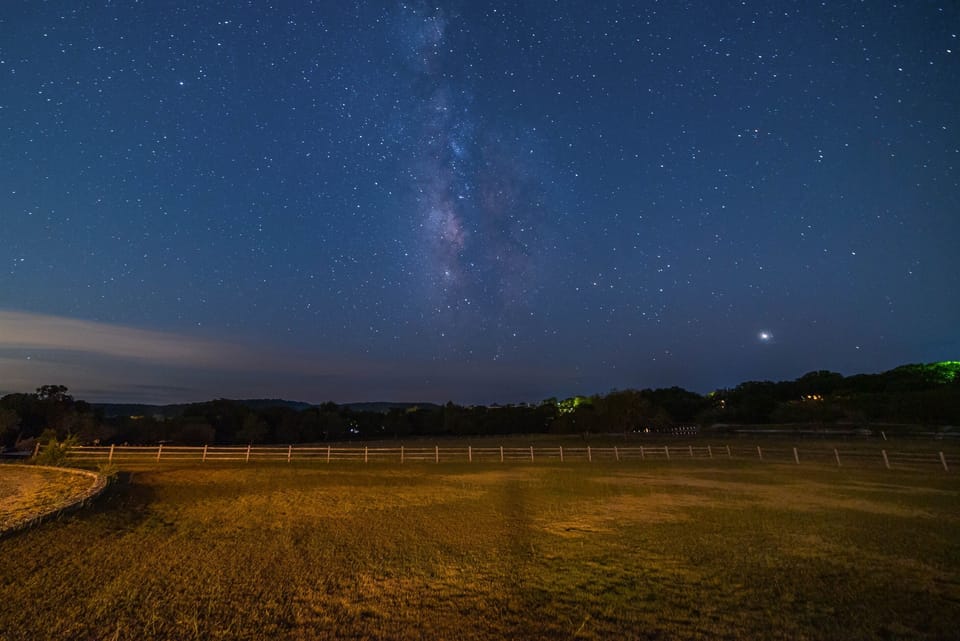 Amazing starts at night