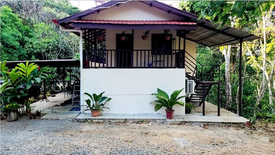 our house view when you first arrive 