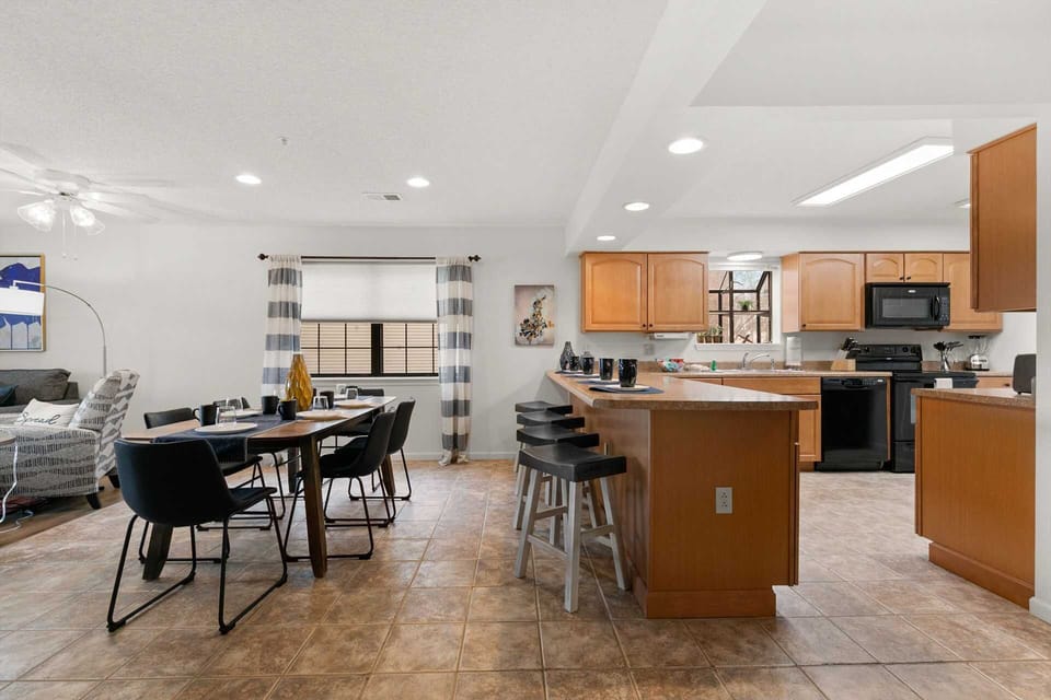 There is so much natural light in this unit.