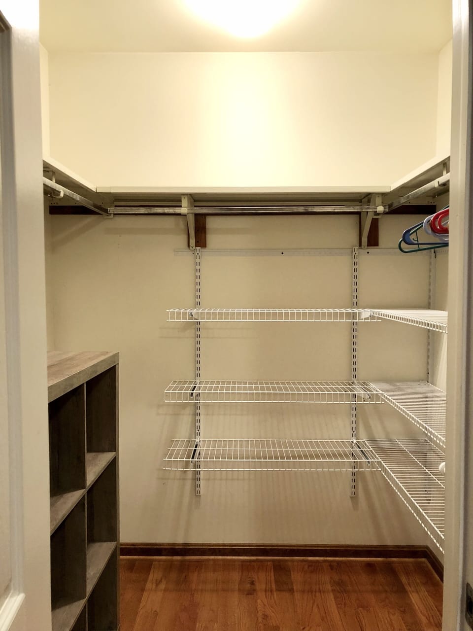 Bedroom #3 - two twin bunk beds, walk-in closet, window bench