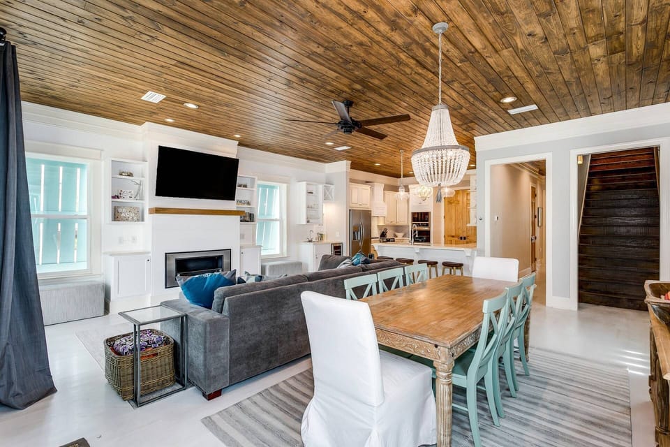 Spacious living plan and beautiful custom finishes throughout the home