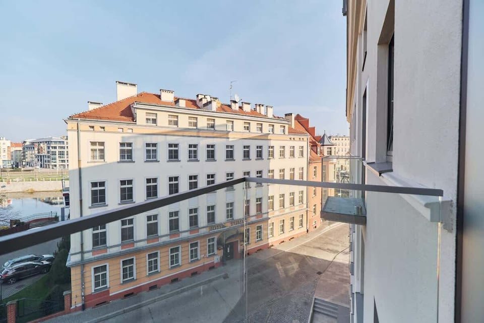 The balcony offers a private retreat with scenic views of the area.
