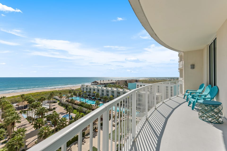 Sit out on the balcony with a cup of coffee. 