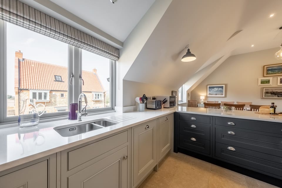 First floor: Kitchen with a view