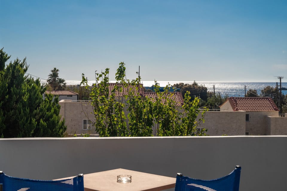 Balcony of Cozy apartment,Walking distance to beach & tavern,Damnoni,Plakias,Crete