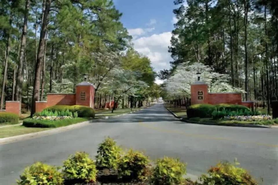 One of the entrances to Georgia Southern!