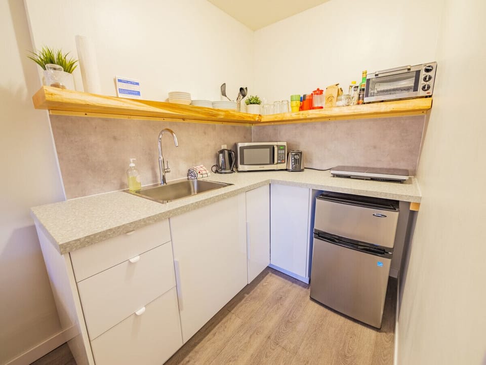 Kitchenette.