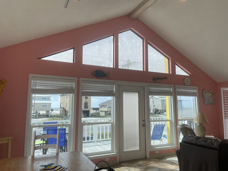 Plenty of natural light