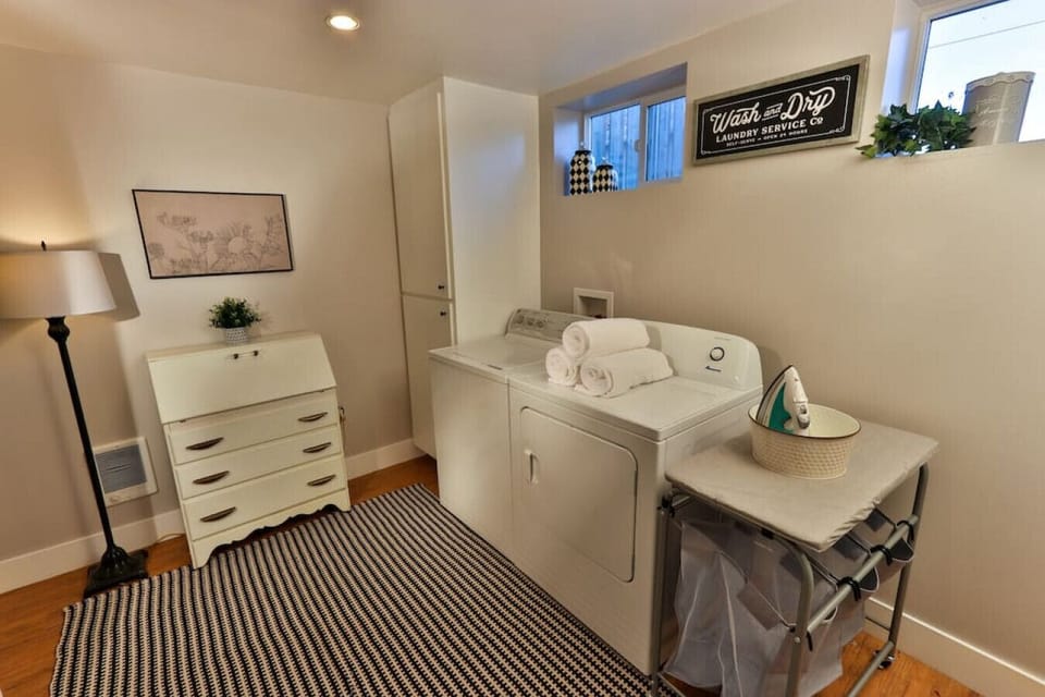 Washer & Dryer for guest use