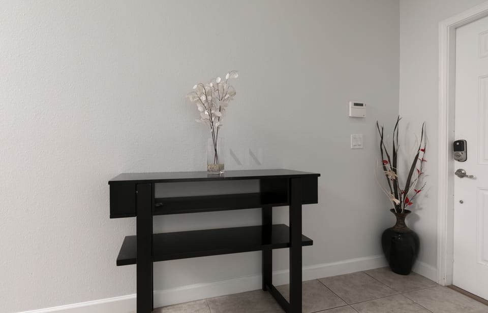 Indulge in the beautiful decor of our home.