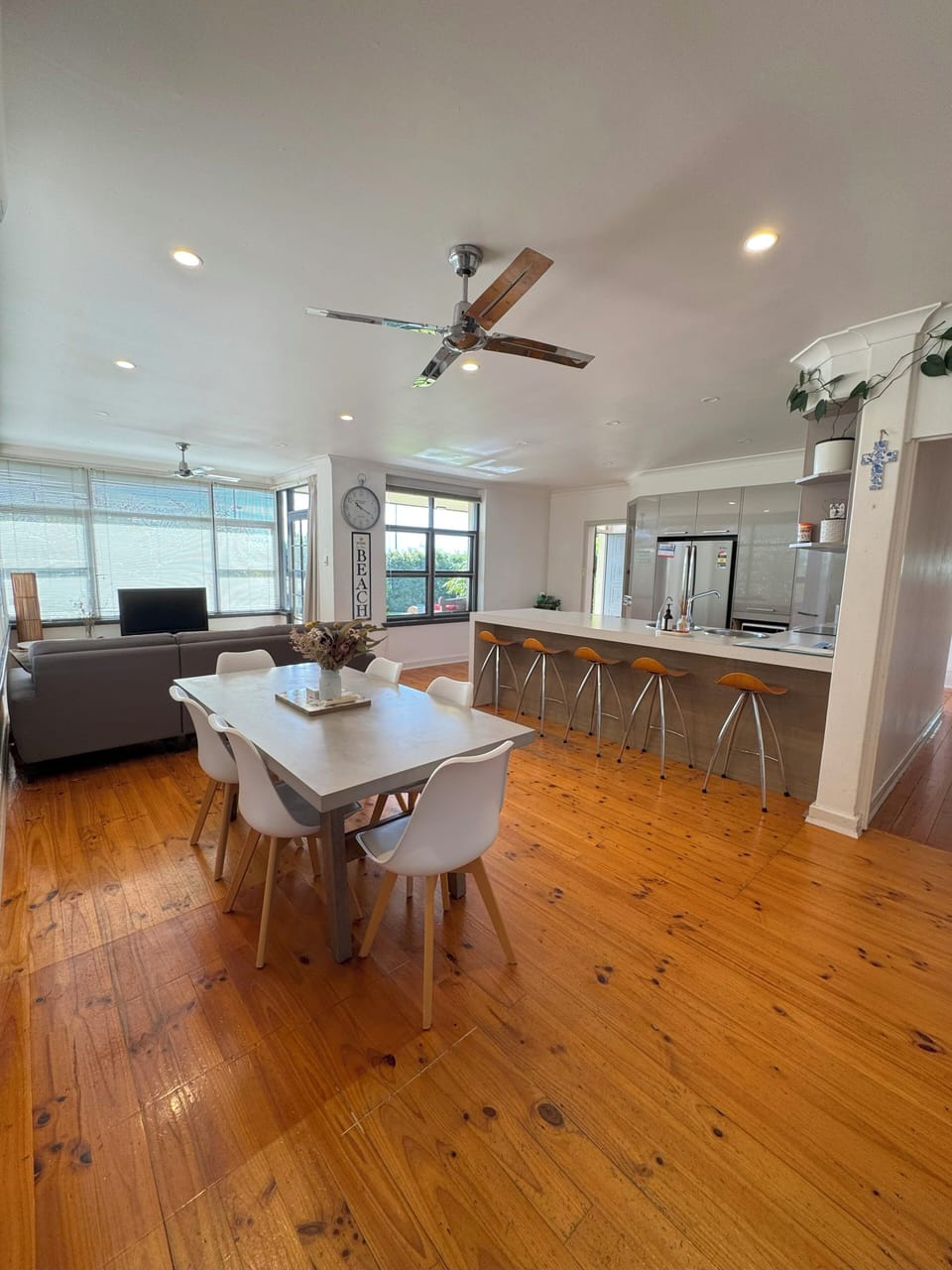 Kitchen Dining Living