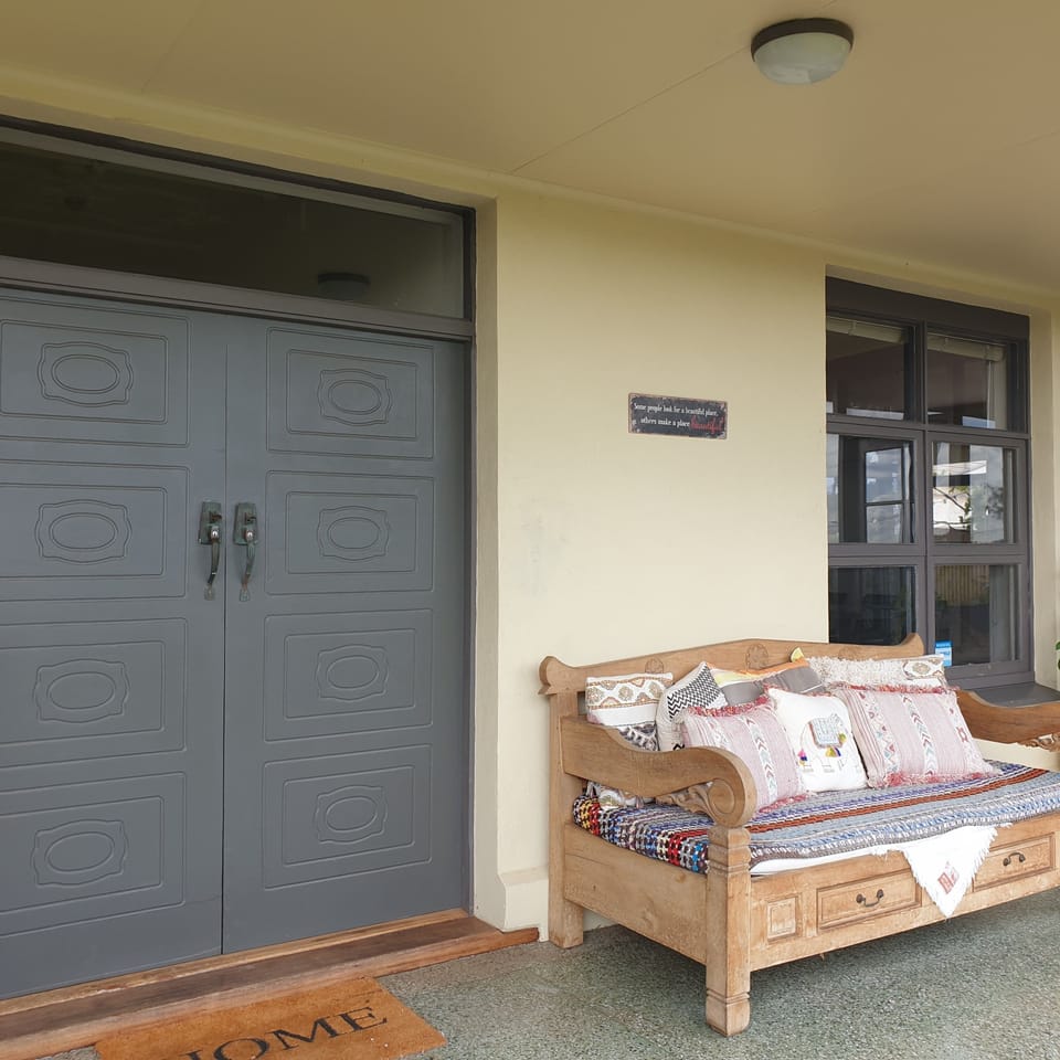 Verandah with day bed