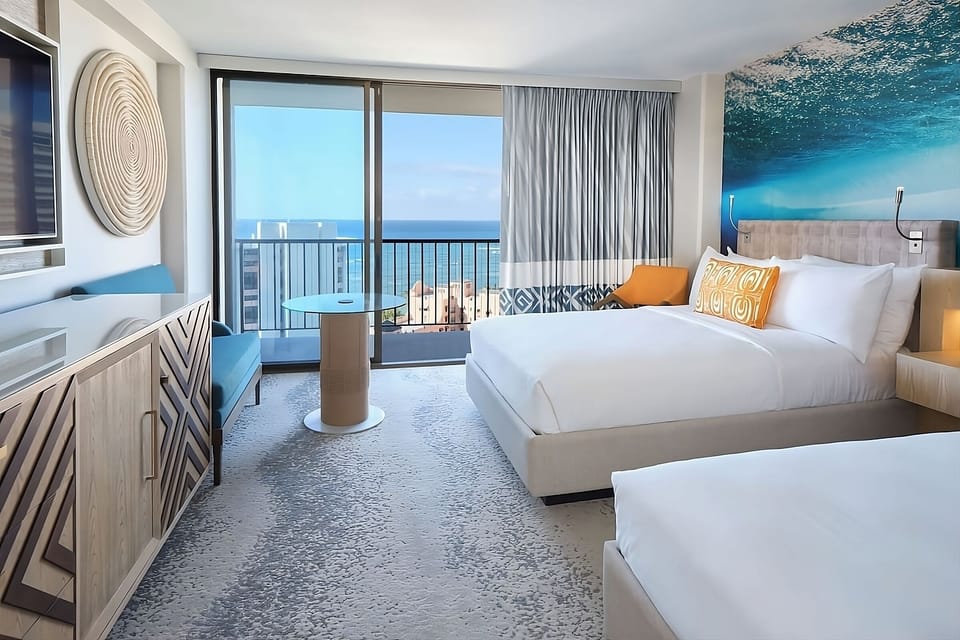 Step onto the balcony and savor sweeping ocean breezes.