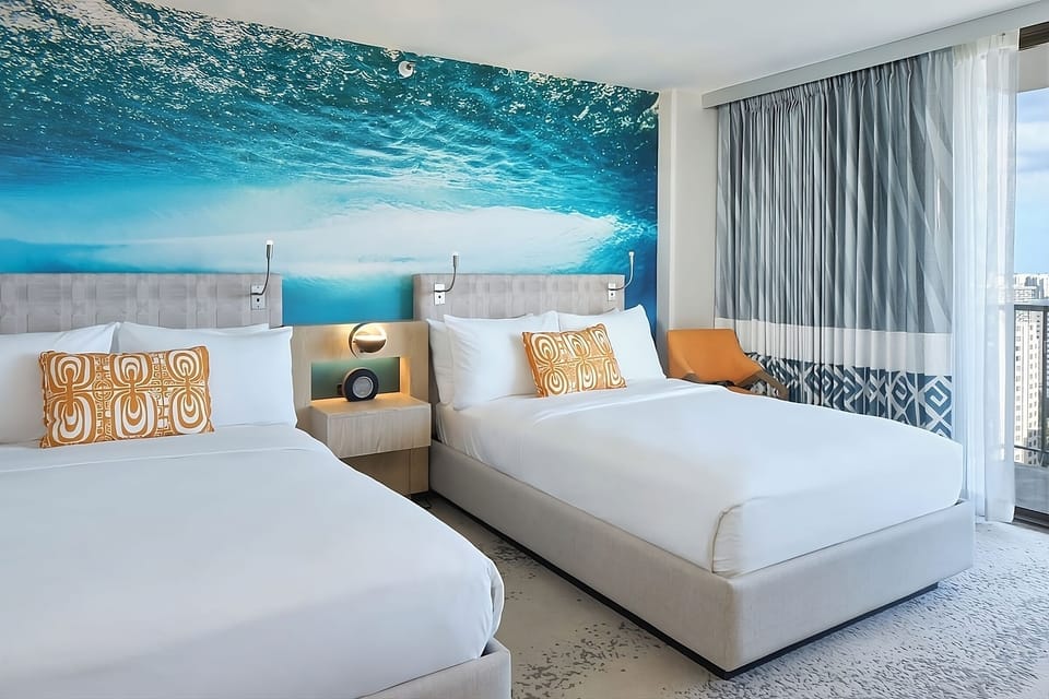 Stretch out in a sunlit room with balcony steps away.