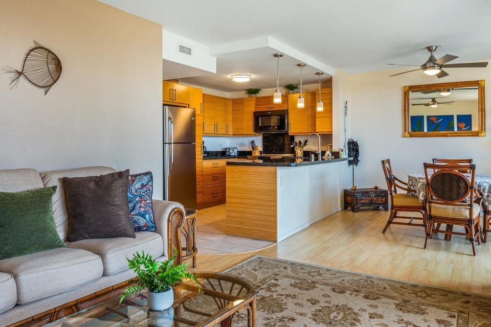 Living and dining room