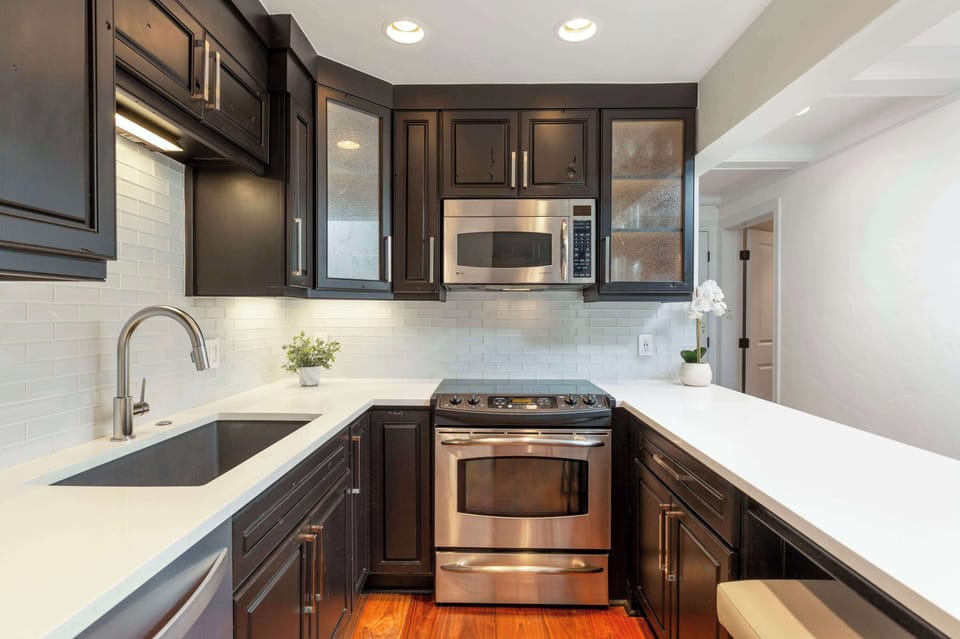 Fully equipped kitchen