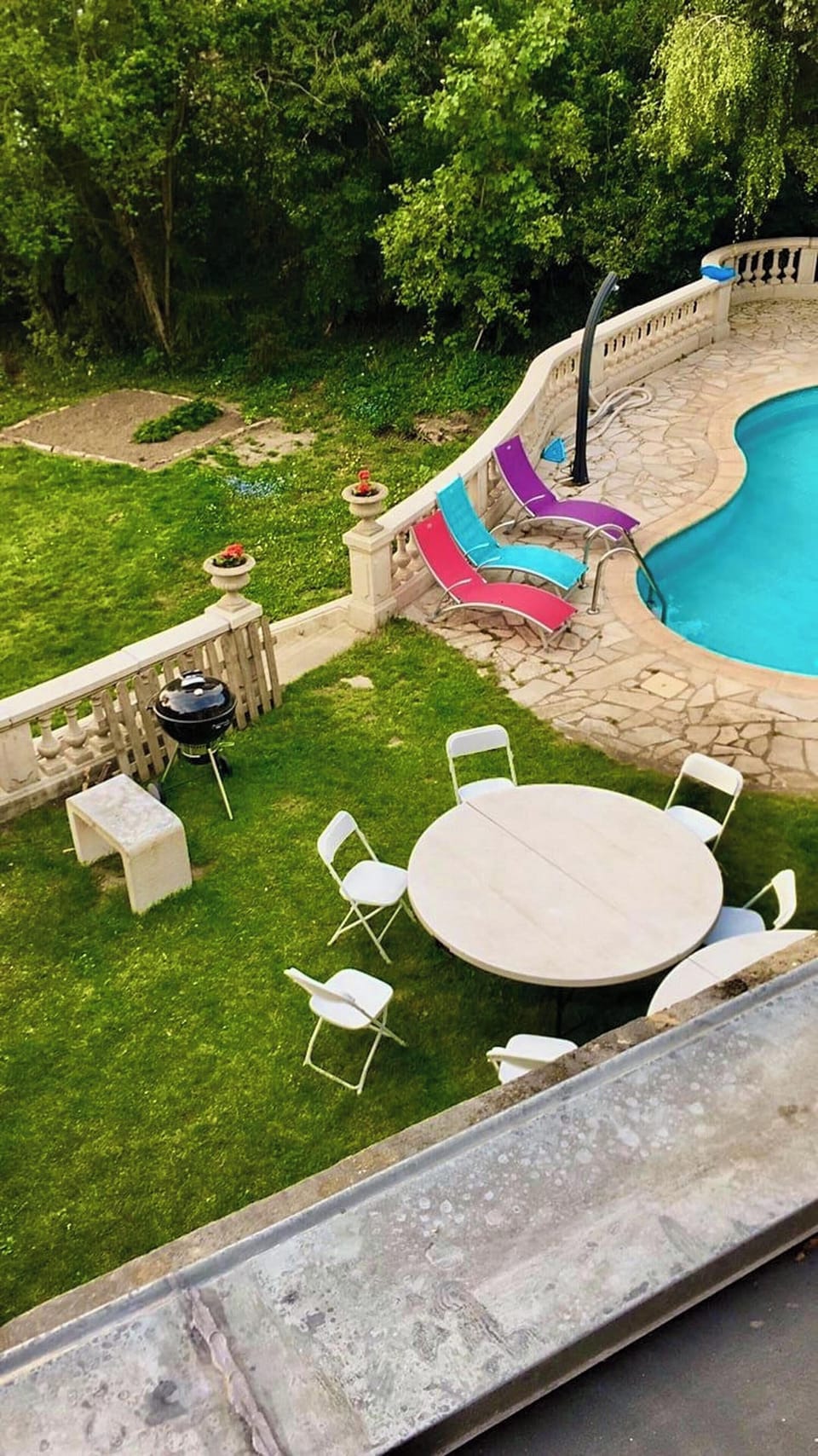 Swimming pool view