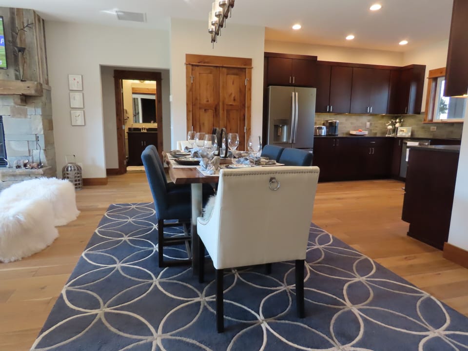 Dining Area Kitchen first level.