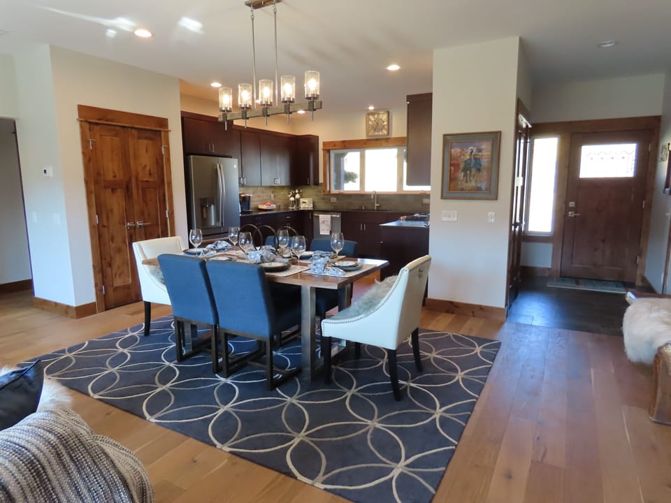 Dining Area Kitchen first level.