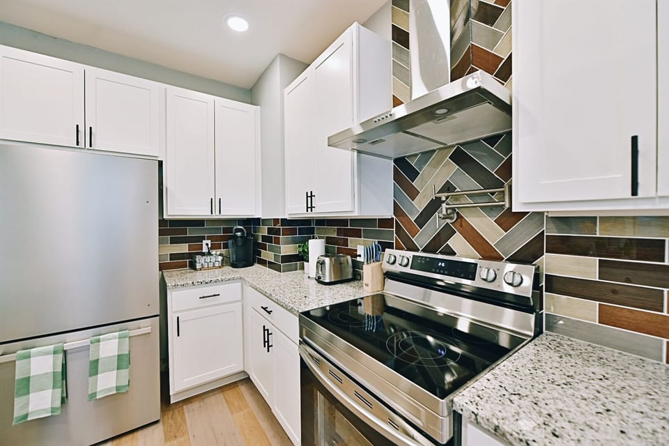 Time to show off your cooking skills in our fully equipped kitchen