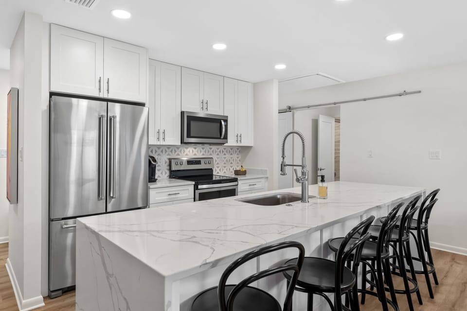 Newly renovated kitchen