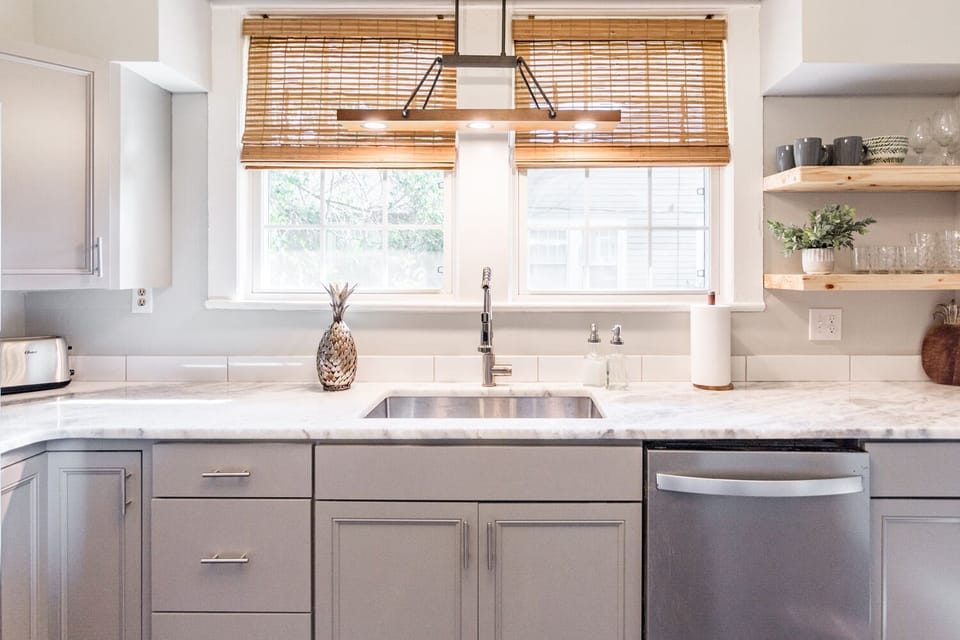 Stocked kitchen with everything you need to make meals