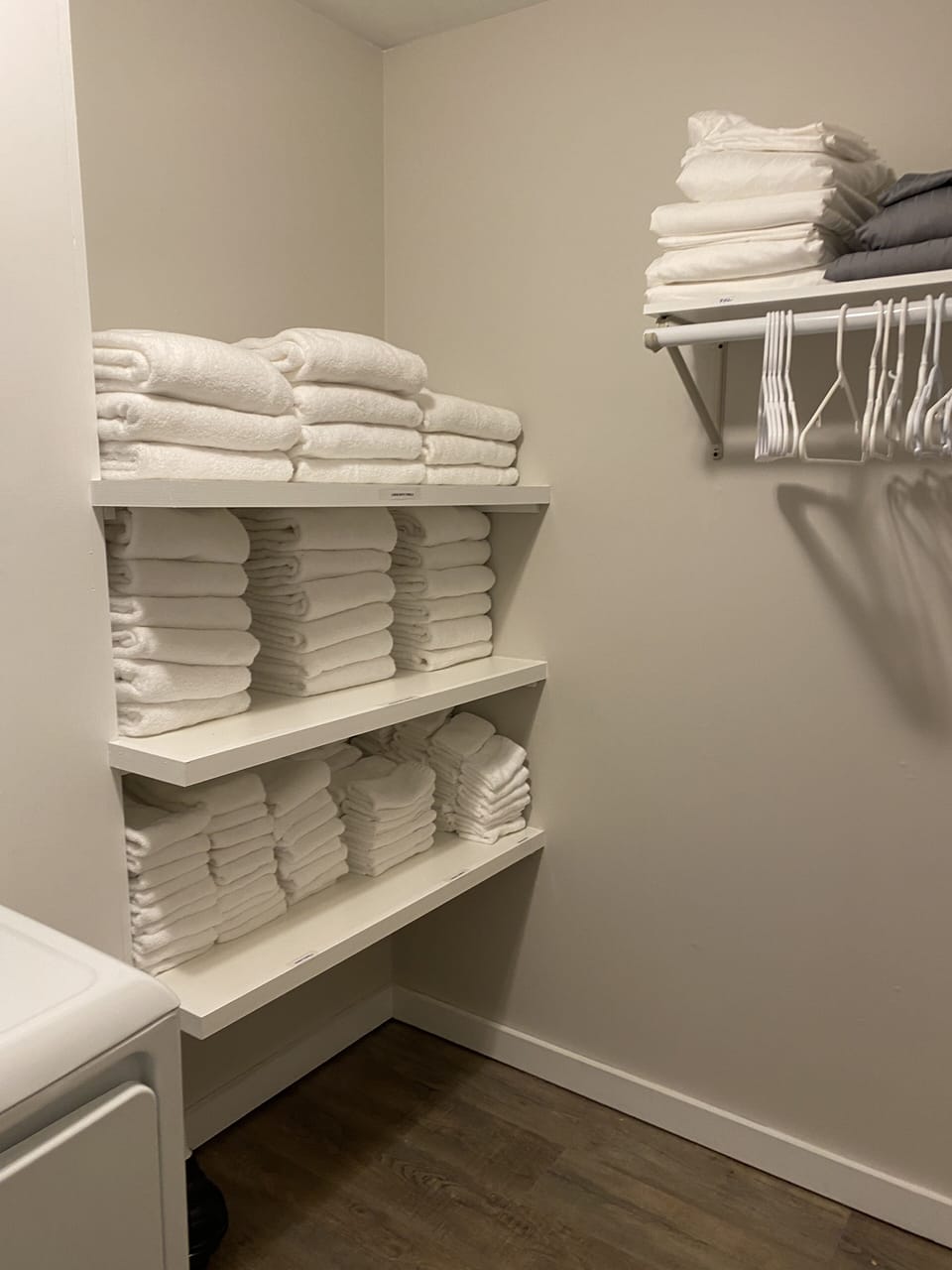 Laundry room/master closet