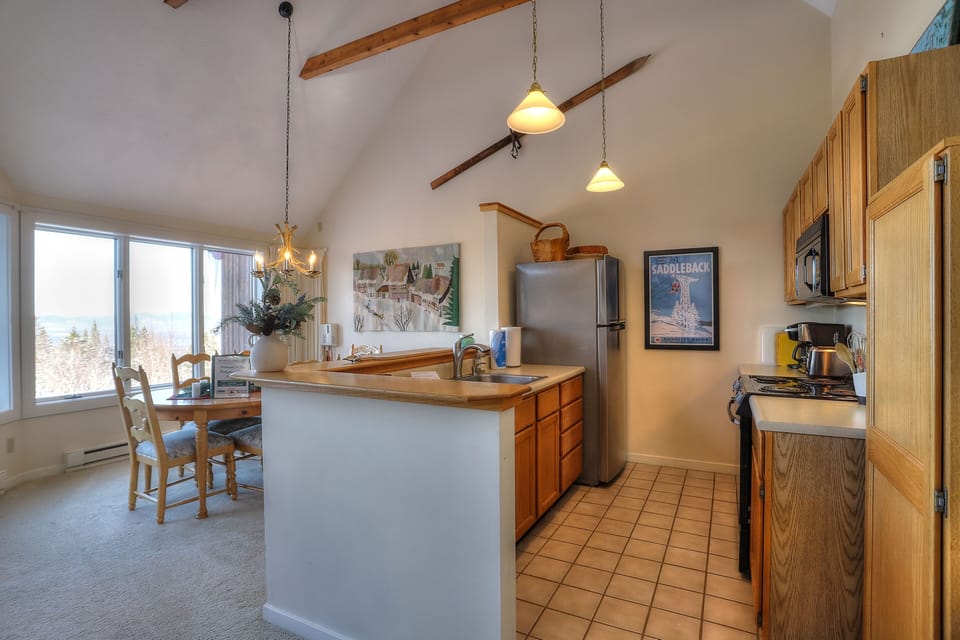 Fully equipped kitchen