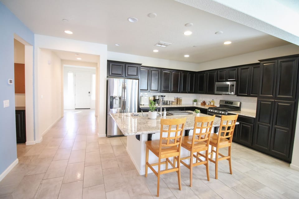 Kitchen and Front Door