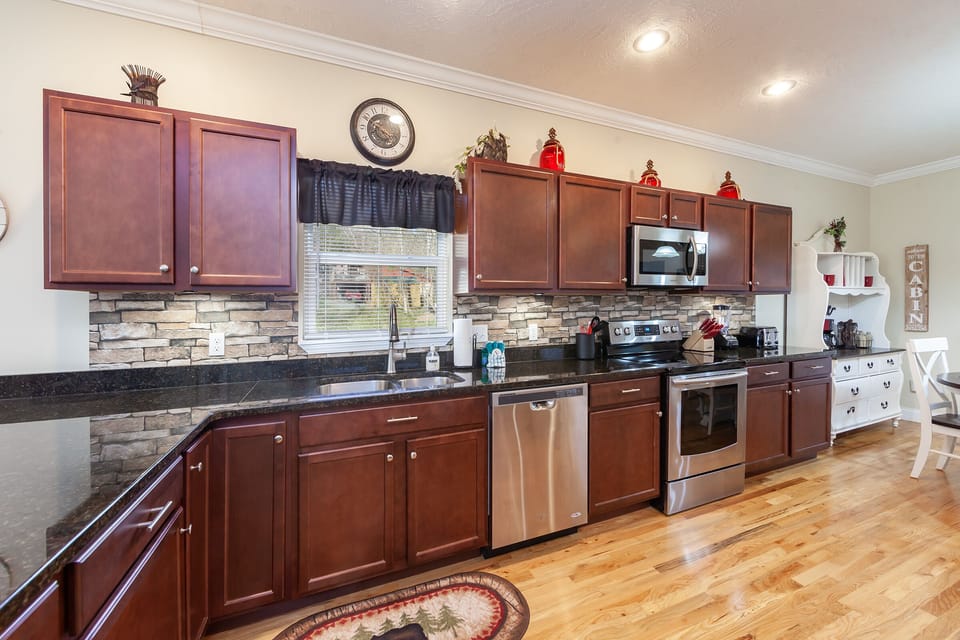 Fully equipped kitchen