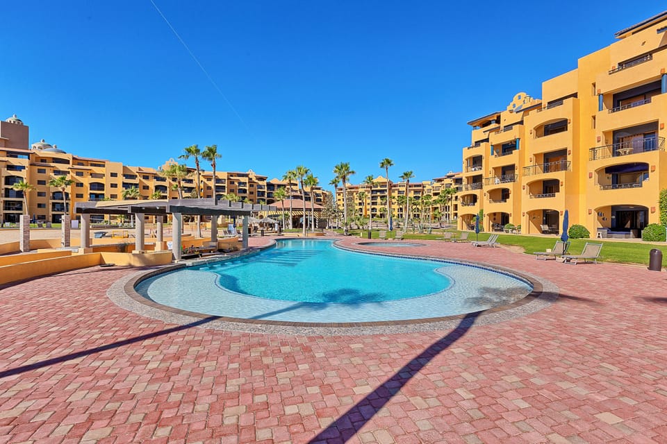 Pool by the "E" Building with Swim Up Bar