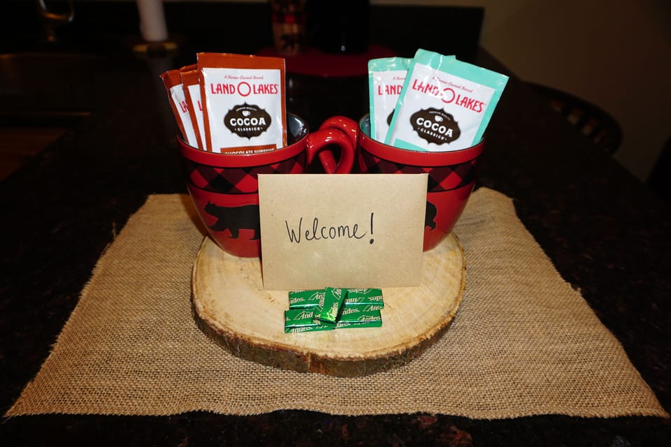 Cozy up with some cocoa