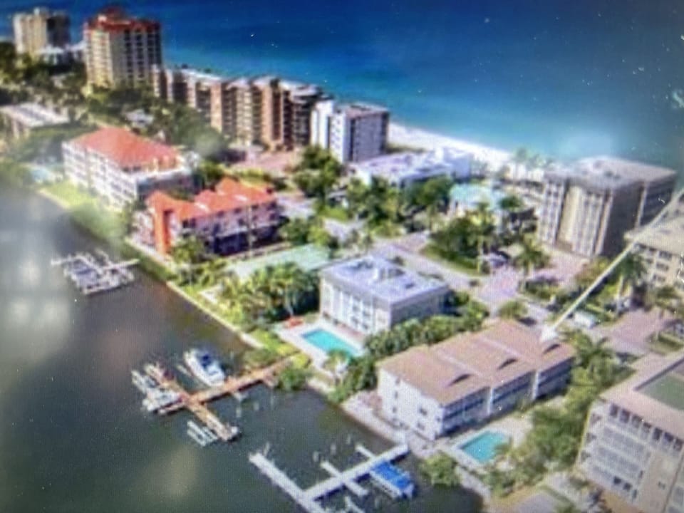 Villa location between Laplaya Beach Resort and Ritz Carlton.