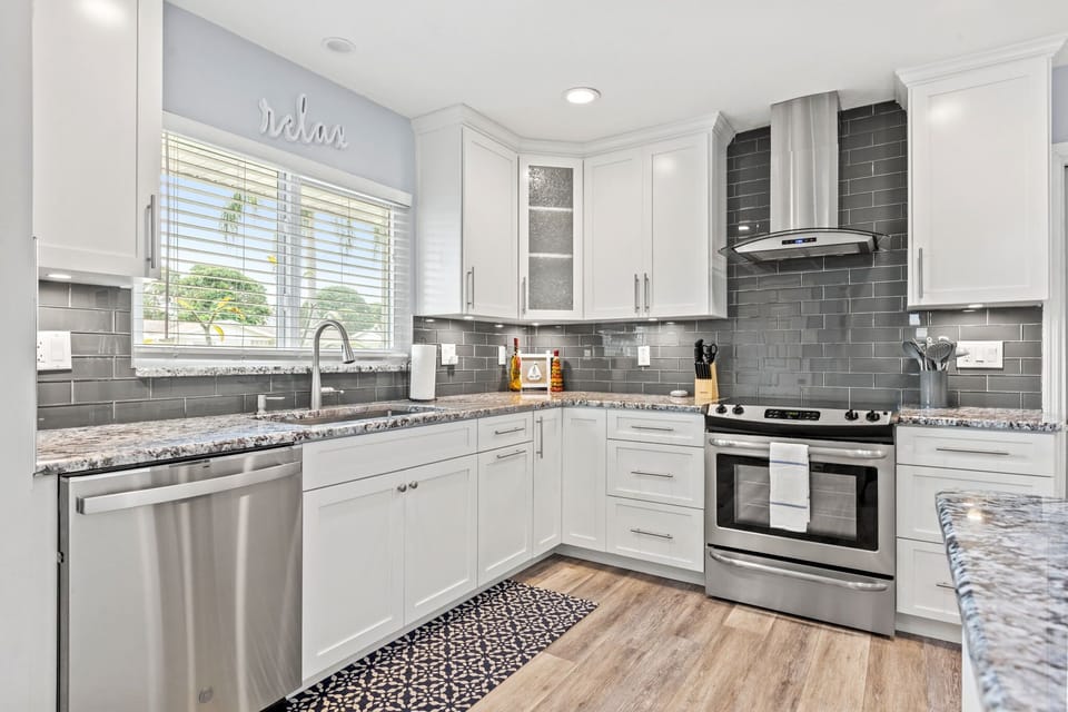 Fully equipped kitchen 